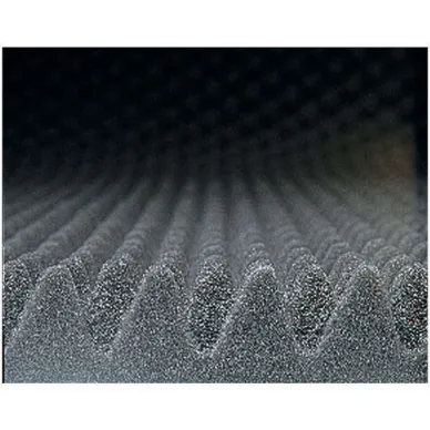 Acoustical Foam Convoluted 3 Inch Gray Pack Of 4