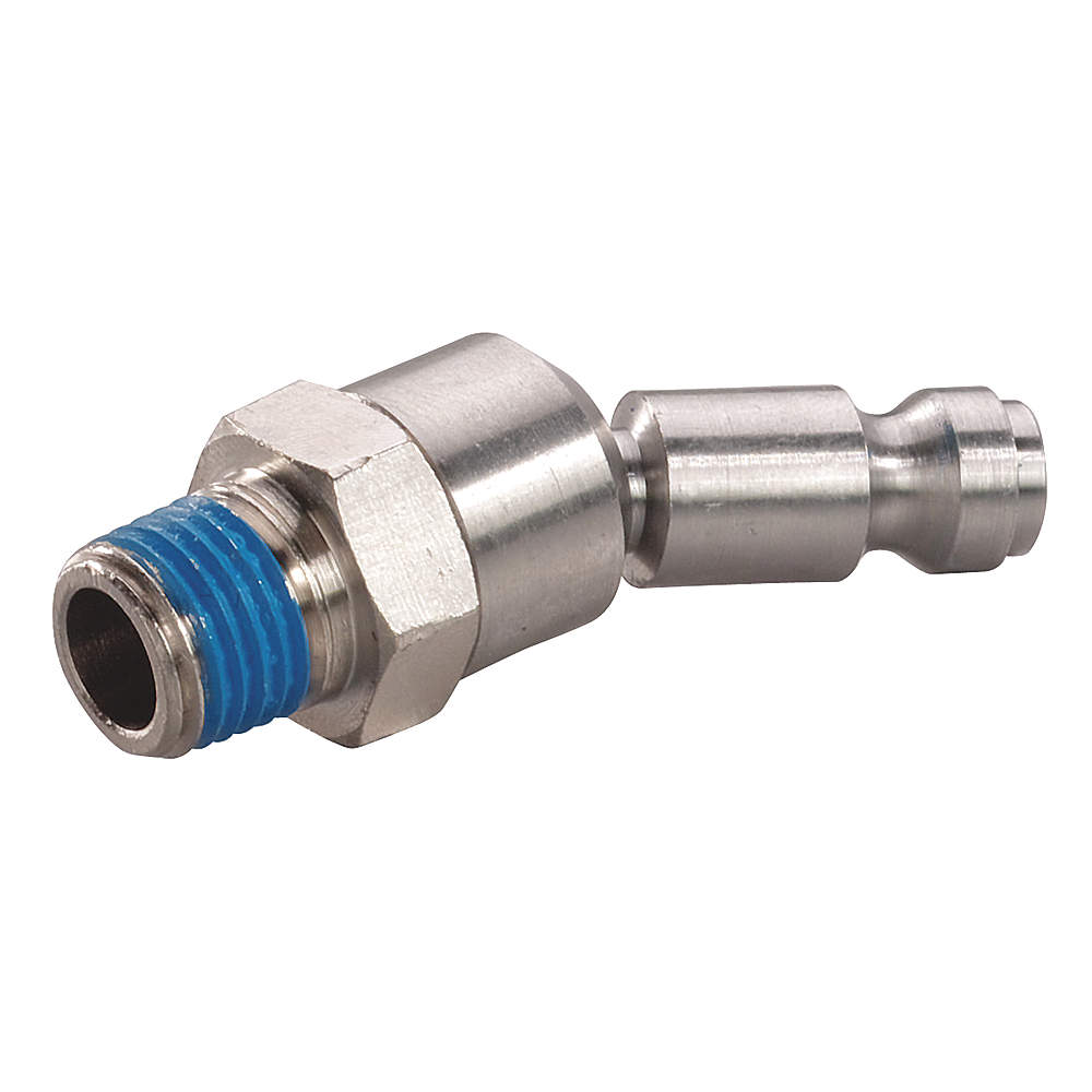 Coupler Plug (m)npt 1/4 304 Stainless Steel
