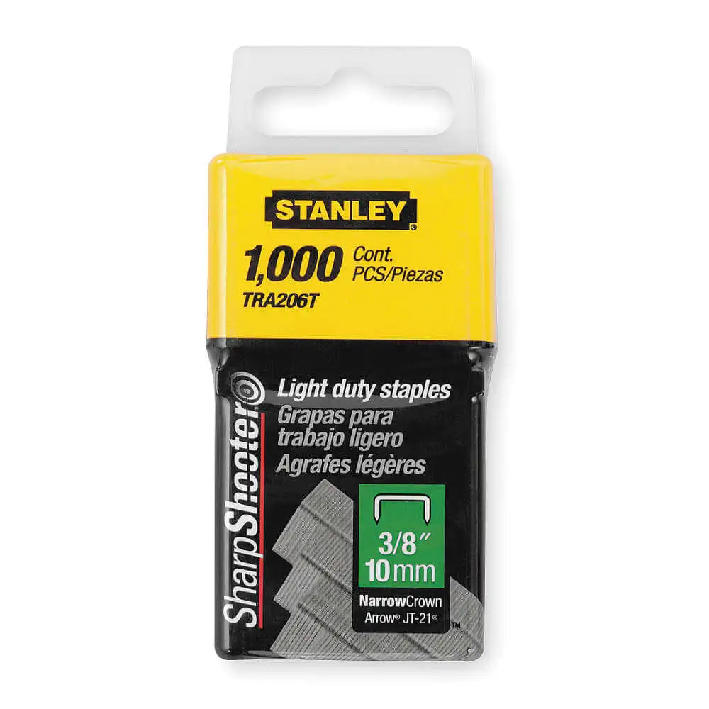 Wide Staples 29/64x3/8 Inch - Pack Of 1000