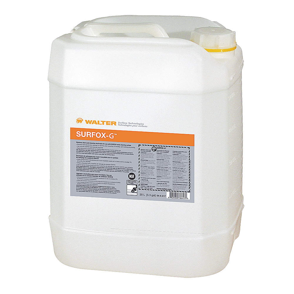 Weld Cleaning Electrolyte 5.2 Gallon