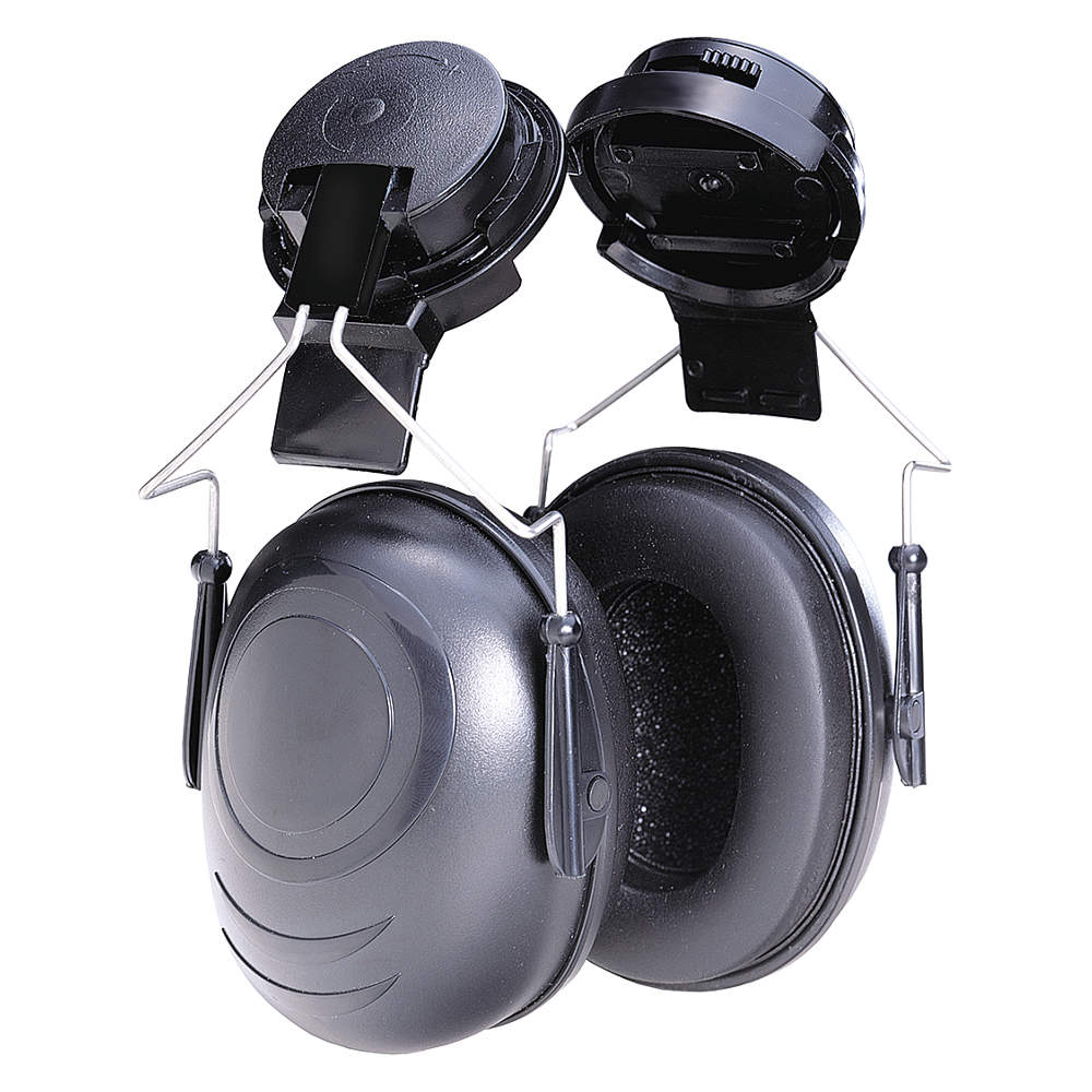 Cap-mounted Ear Muff 24db Black