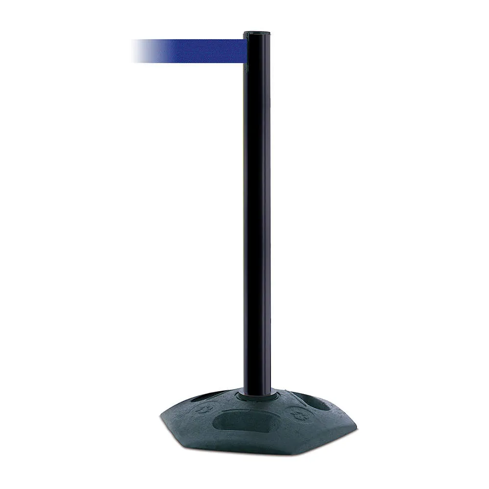 Indoor/outdoor Portable Post Pvc Black