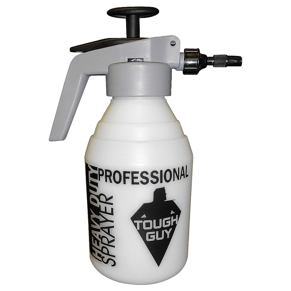 Compressed Air Sprayer With Trigger 2qt Gray/clear