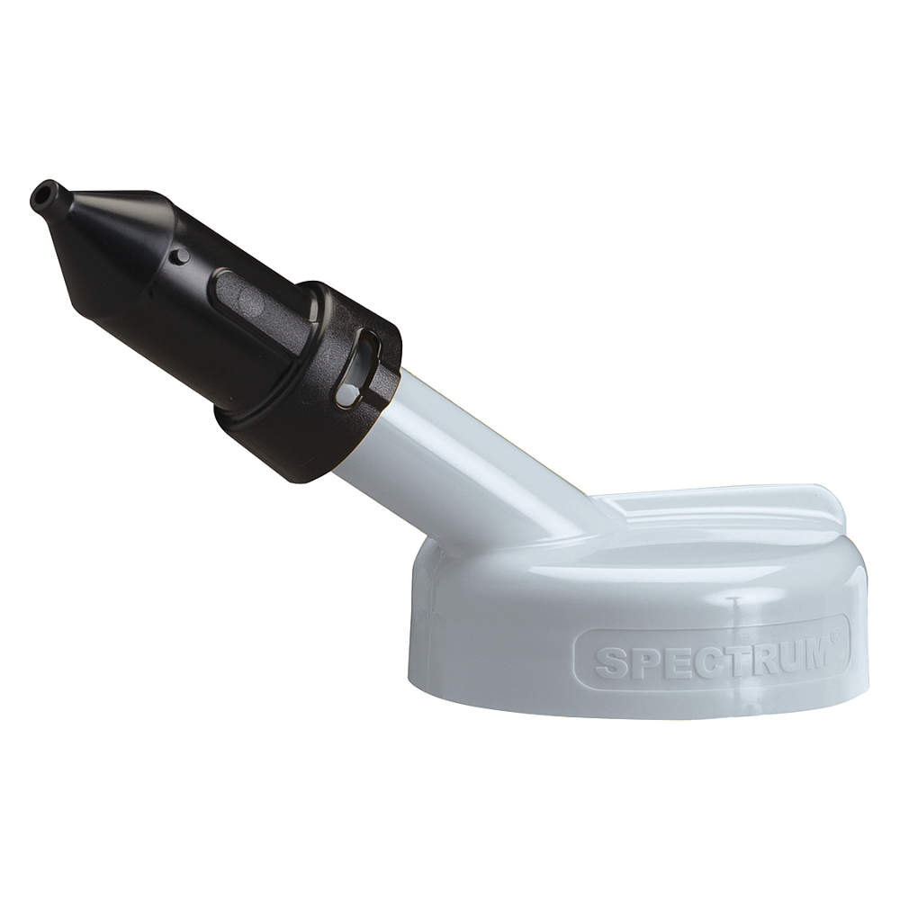 Storage Lid, HDPE, 1/4 Inch Nozzle Size, Gray