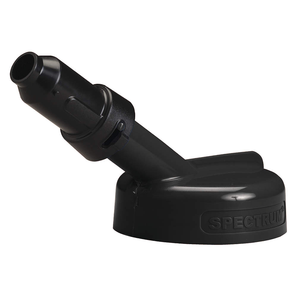 Storage Lid, HDPE, 1 Inch Nozzle Size, Black