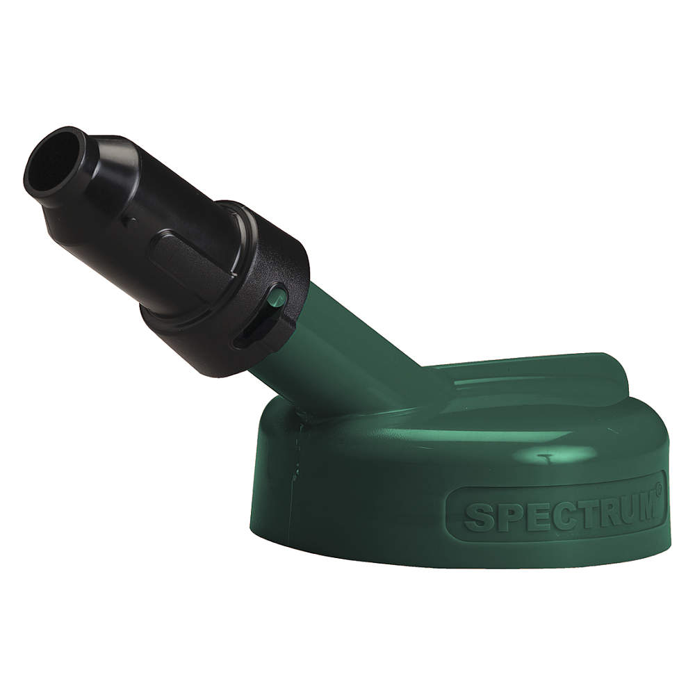 Storage Lid, HDPE, 1 Inch Nozzle Size, Dark Green