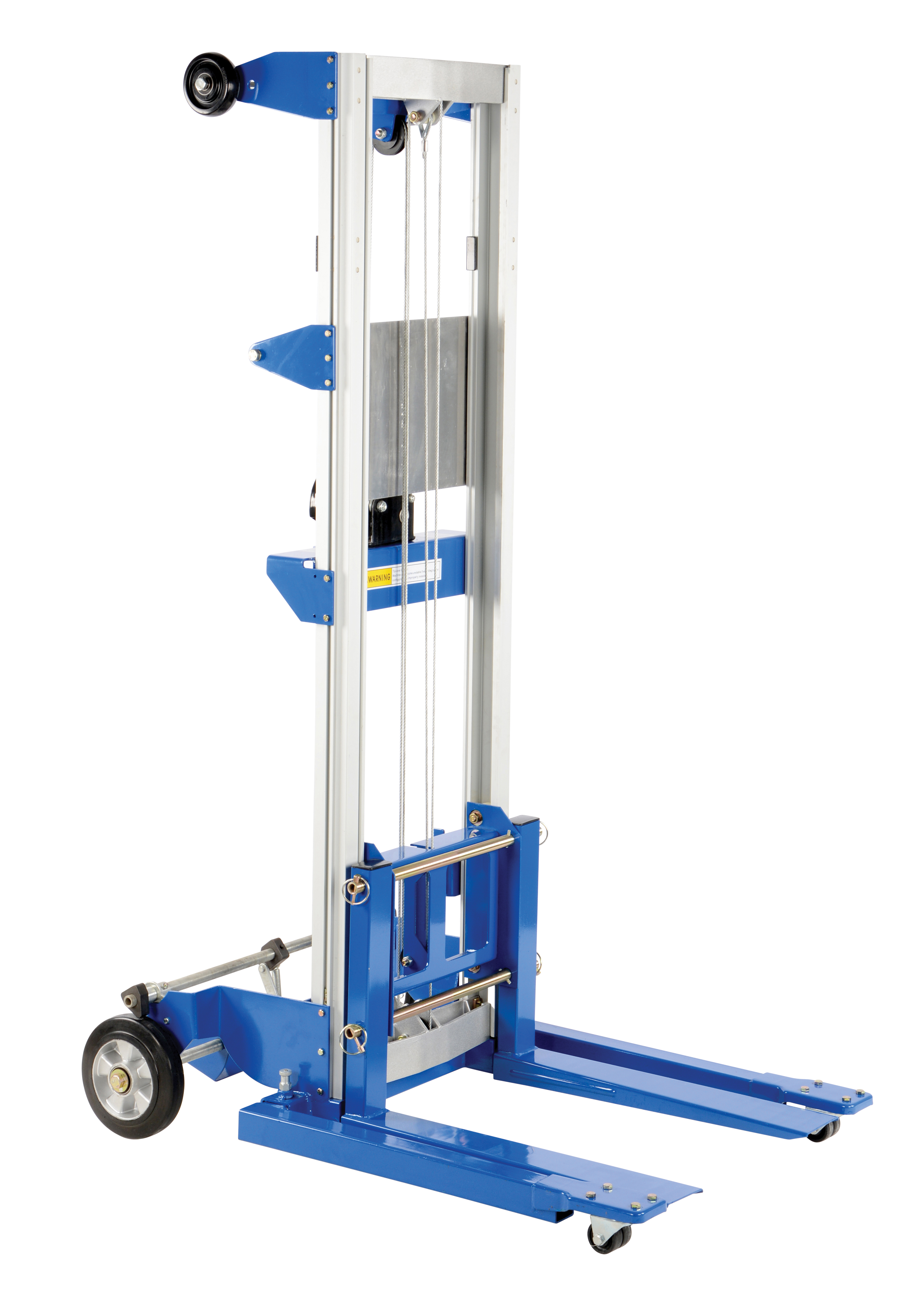 W Inch Lift Truck, Adjust Straddle, 400 Lb. Capacity
