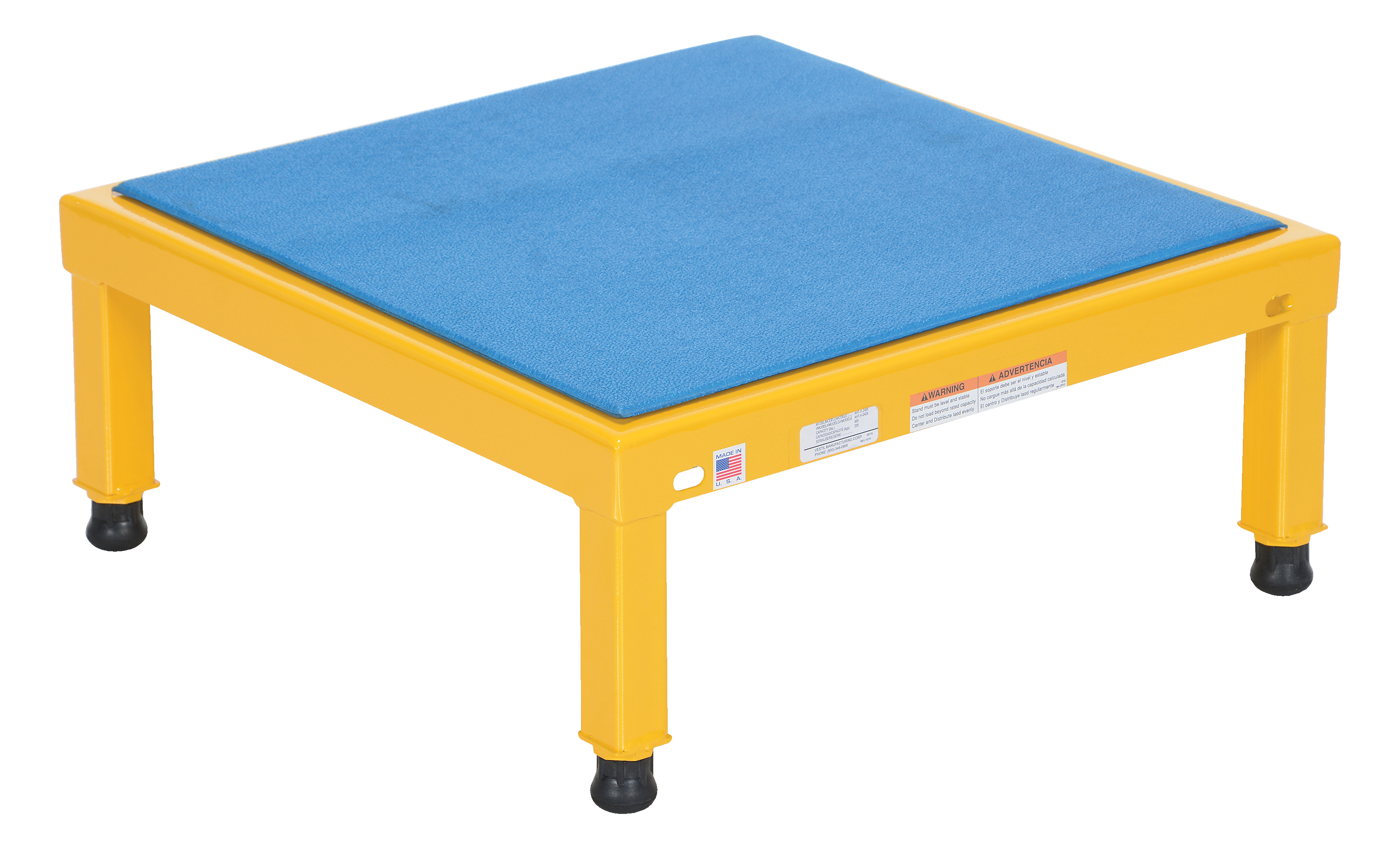 Adjustable Steel Stand, 10-1/2 Inch to 16-1/2 Inch Height, 24 Inch x 24 Inch Size