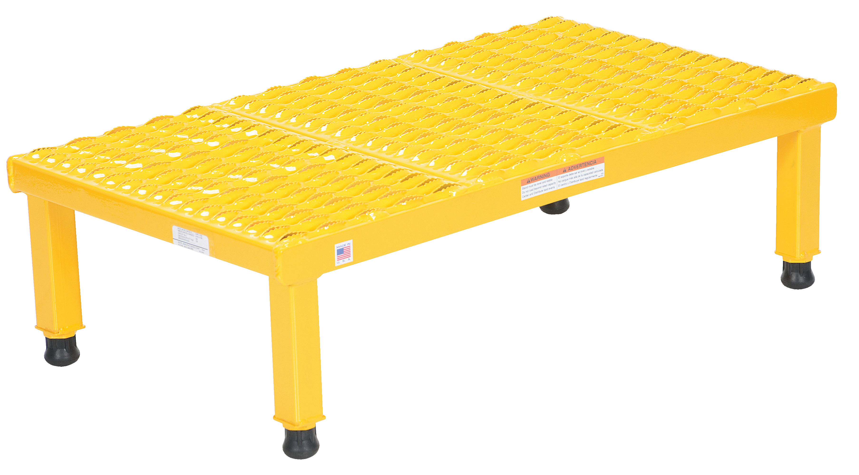 Adjustable Steel Stand, 10-1/2 Inch to 16-1/2 Inch Height, 19 Inch Width x 36 Inch Length
