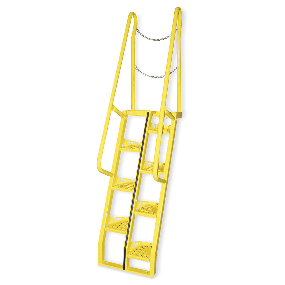 Alternate Tread Stair, Walk through, 7 Feet Height