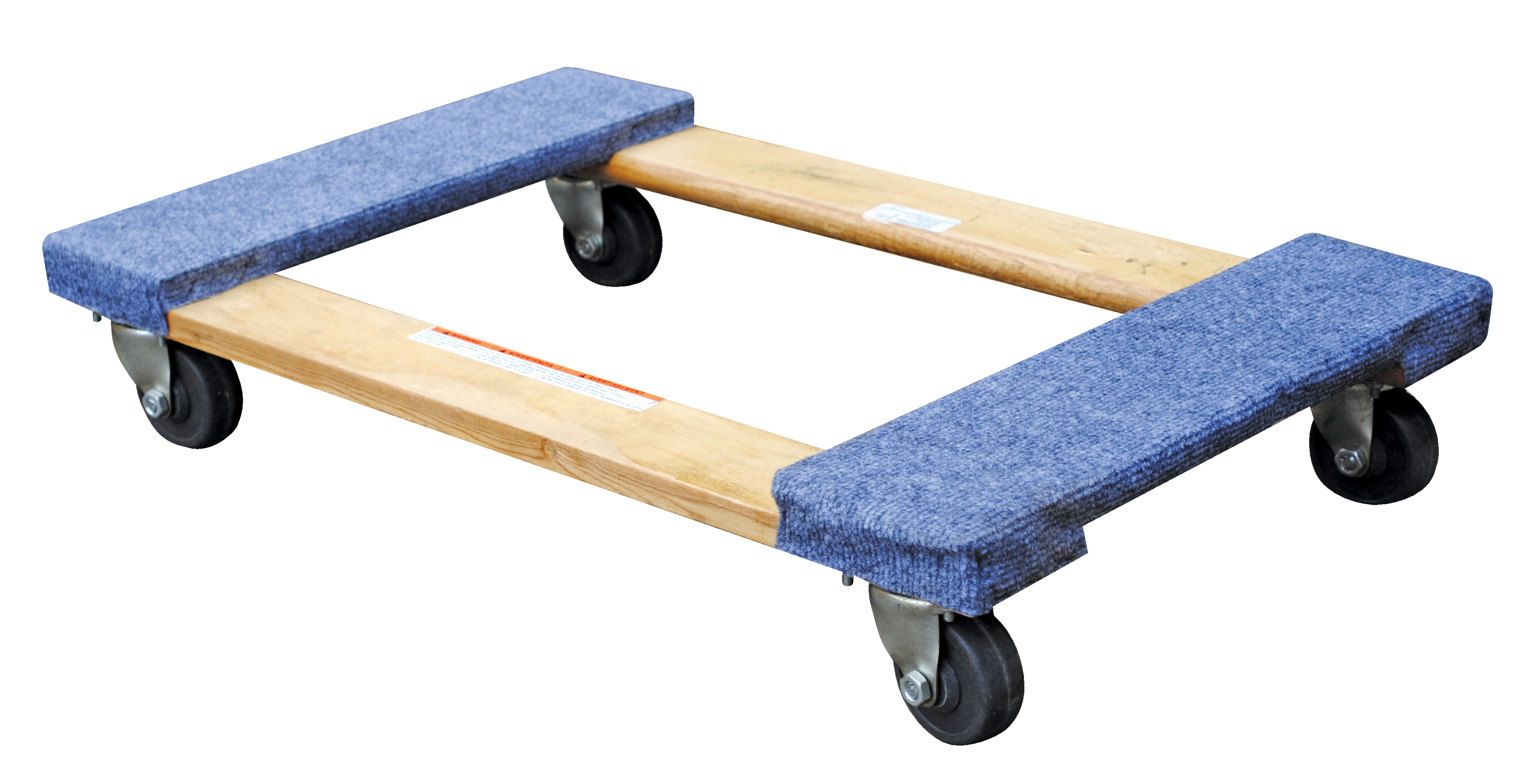 Carpet End Hardwood Dolly, 900 Lb. Capacity, 18 Inch x 30 Inch Size
