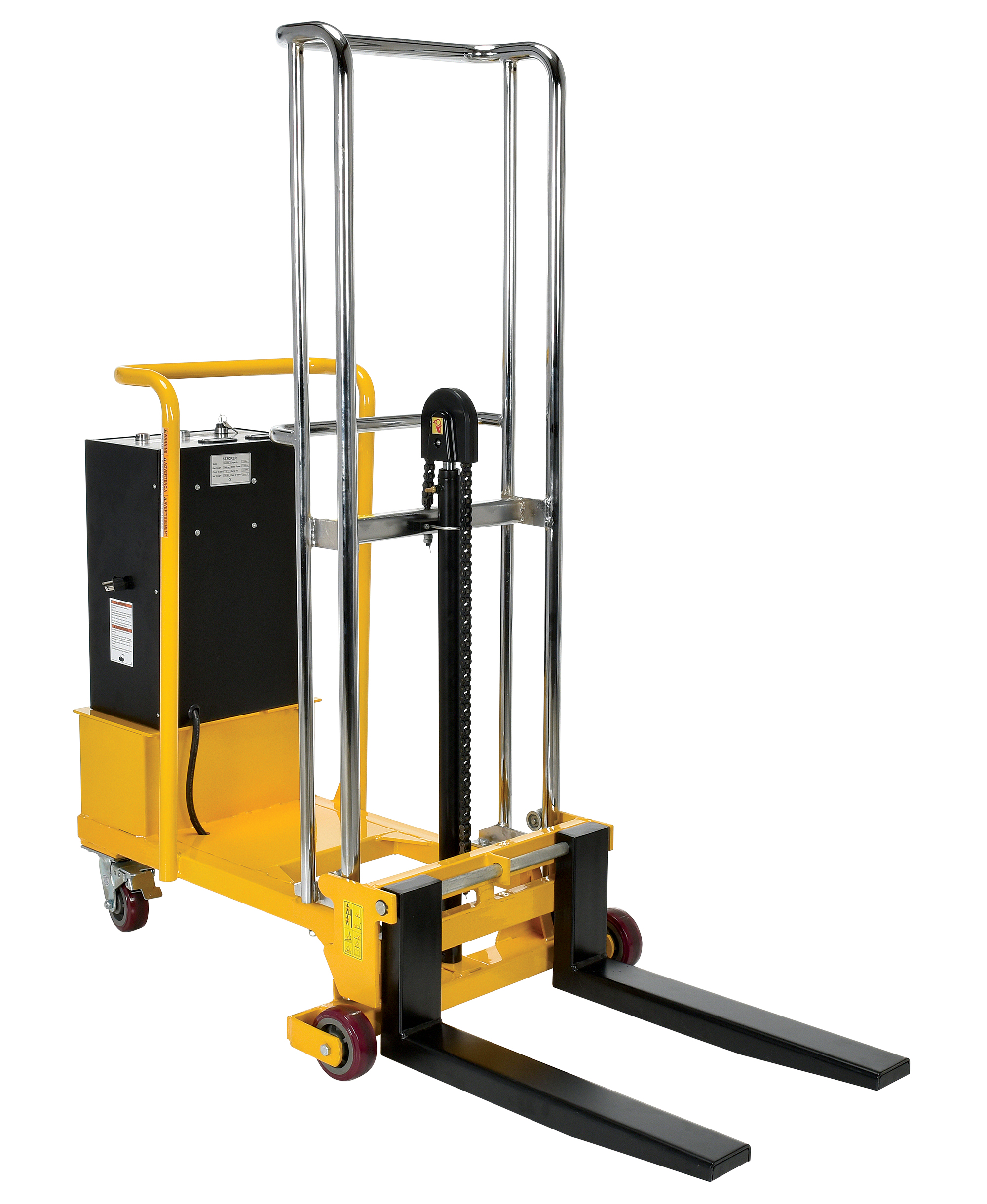 Hefti-Lift, Counter Balanced, 68 x 68-3/4 Inch Size, 550 lb., Yellow, Steel