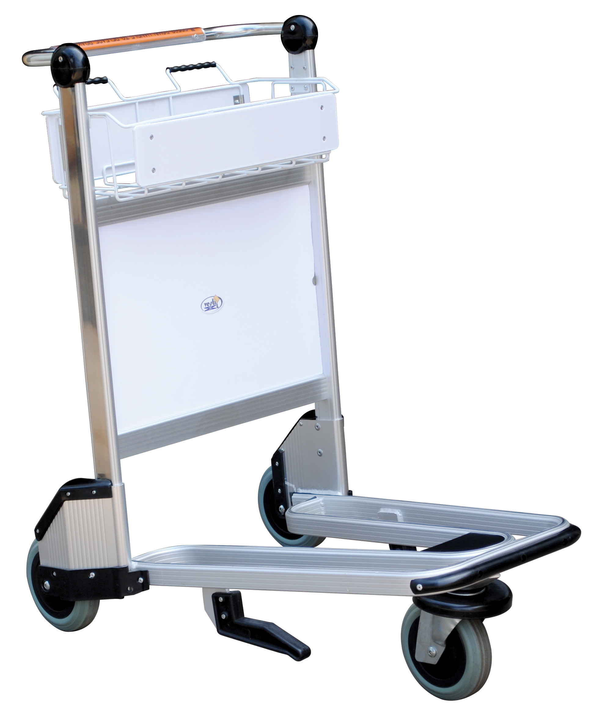 Multi Use Cart With Brakes, Nestable, 550 Lb. Capacity