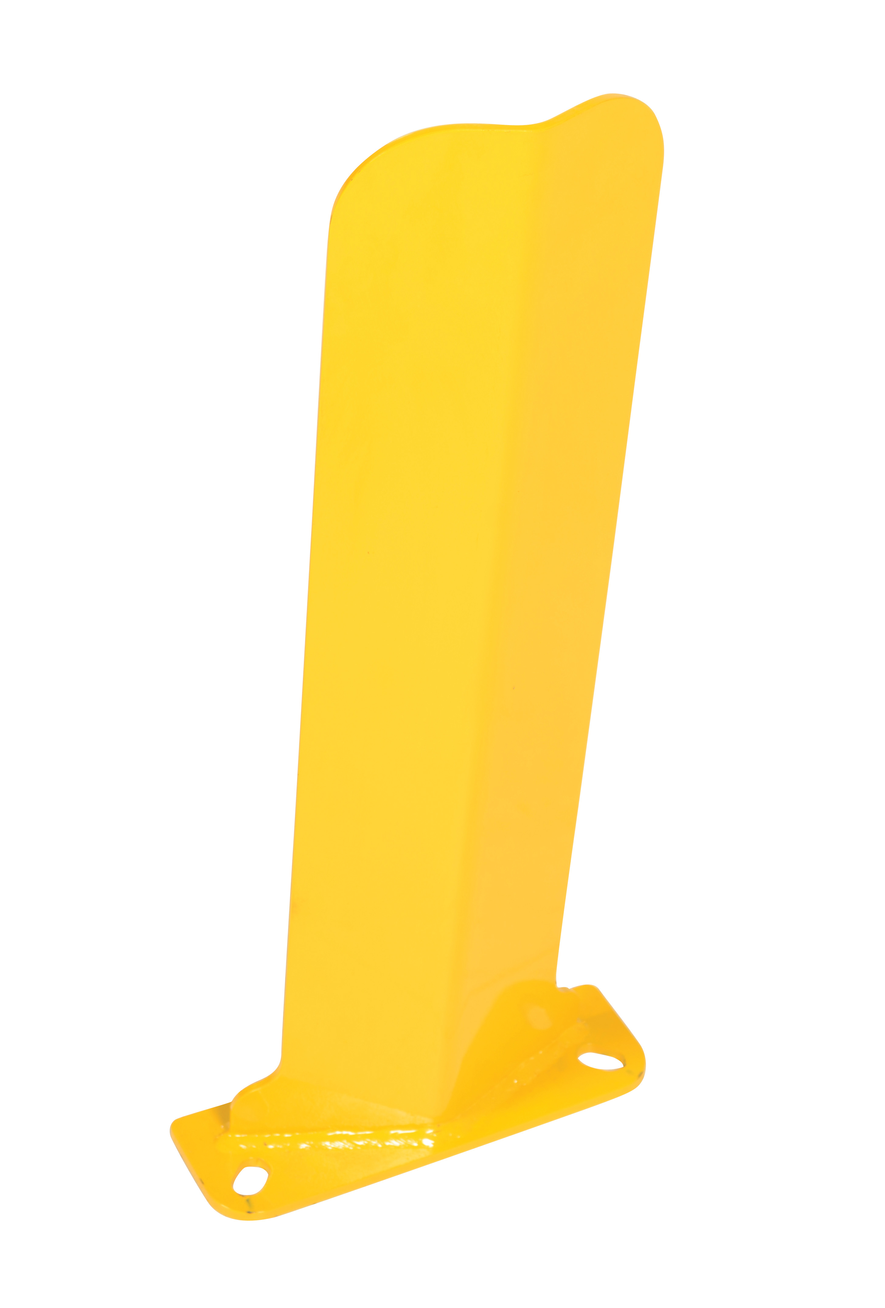 Steel Low Profile Rack Guard, 3 x 10 x 23-7/8 Inch Size, Yellow