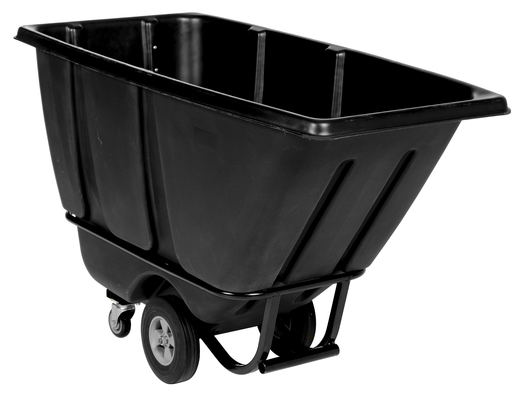 Heavy Duty Tilt Truck, 1/2 Cubic Yard, Black