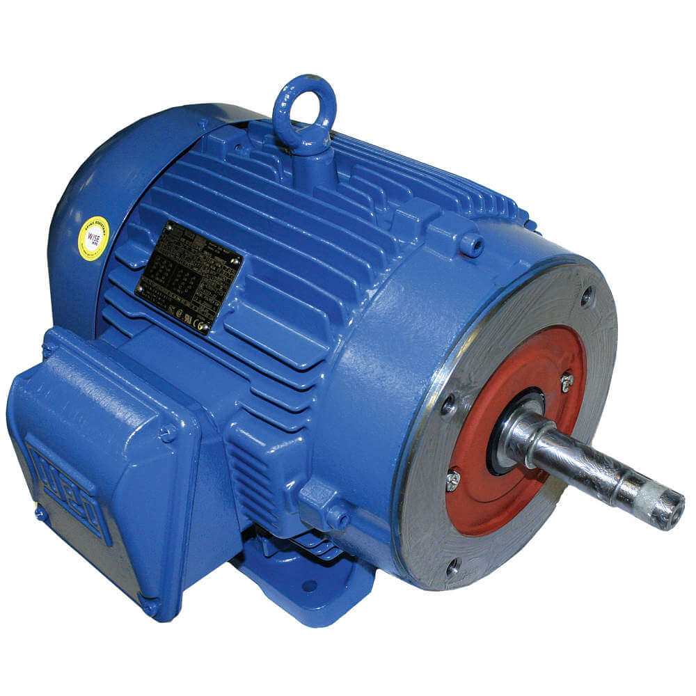 Pump Motor, 3 Phase, 30Hp, 1765 208-230/460V, 286jm
