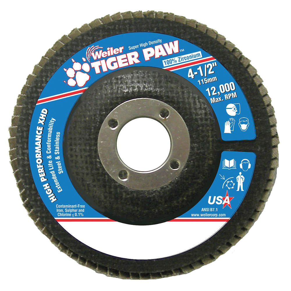 Abrasive Flap Disc Medium 4-1/2 inch
