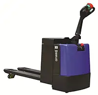 Powered Walkie Pallet Truck, Heavy Duty, 21.5 Inch Width, 4400 lbs Capacity