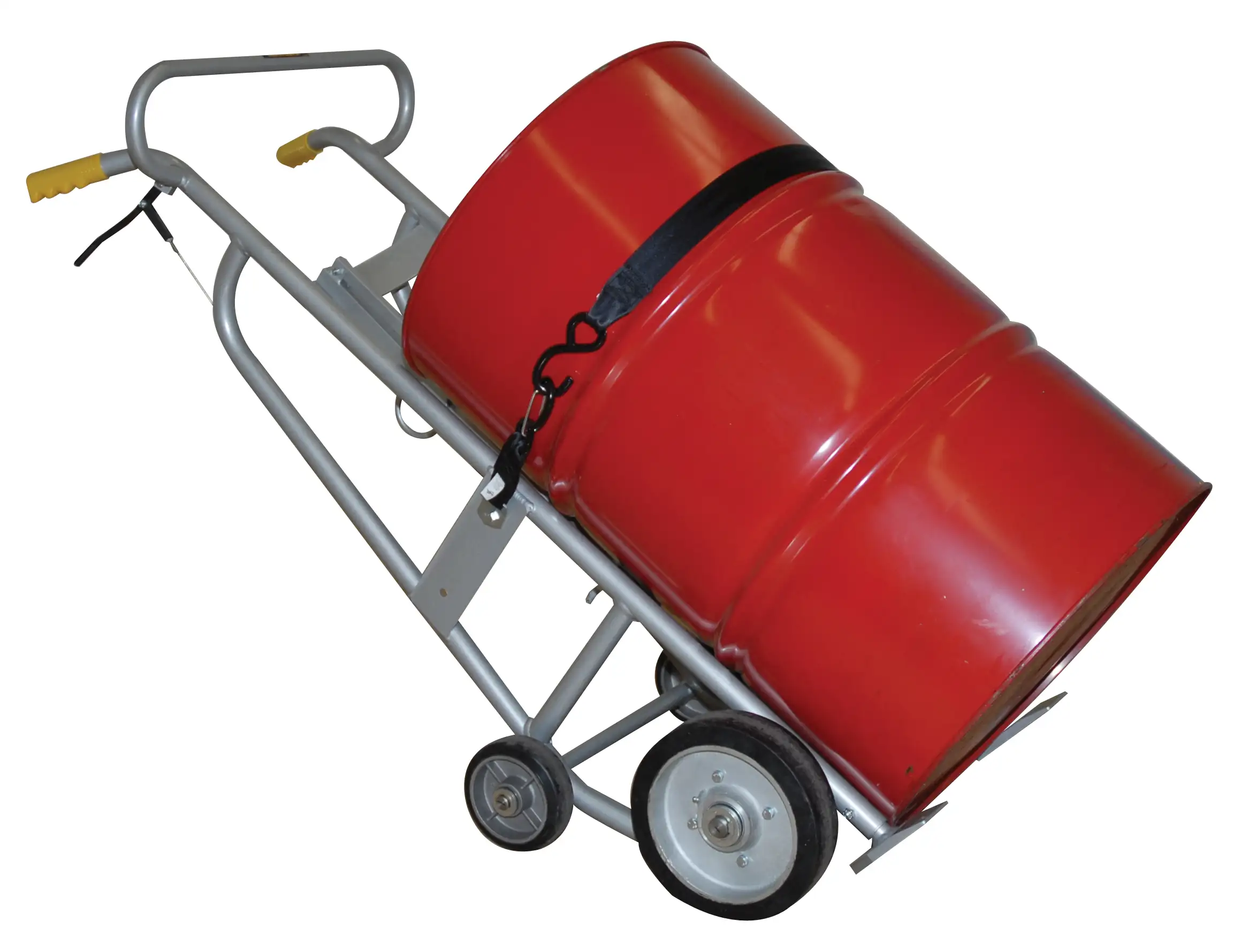 Manual Aluminium Drum Truck With Brake, 1000 Lbs Capacity