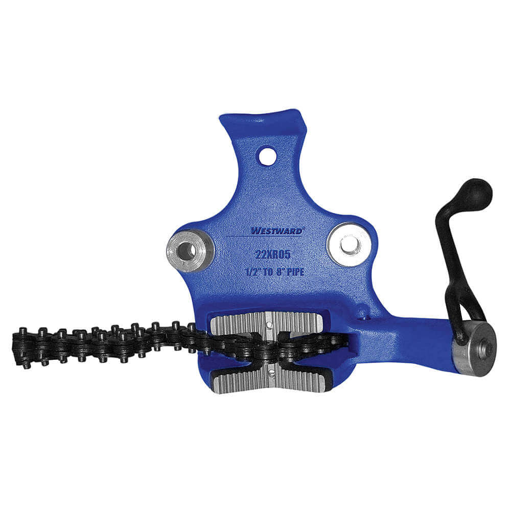 Bench Chain Vise Top Screw 1/2 To 8 In