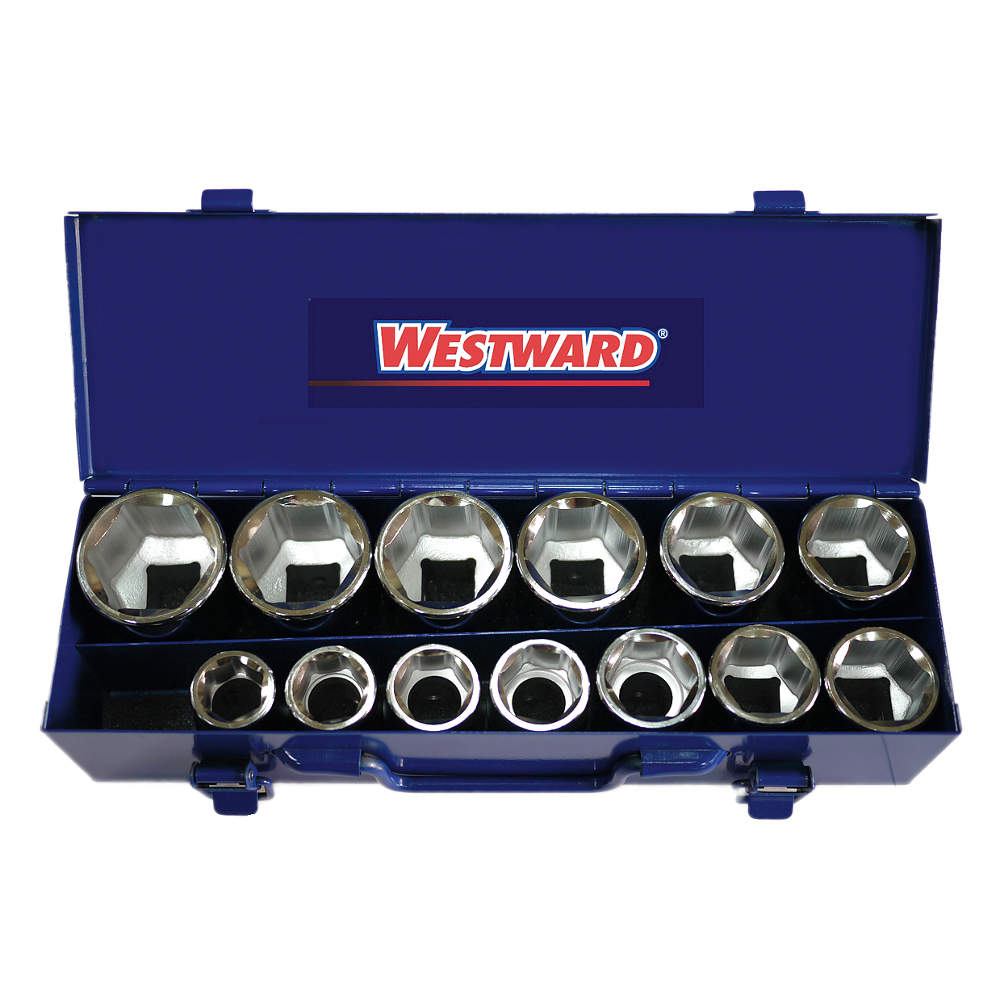 42w519 Westward Socket Set 3 4 Drive 13 Pc Raptor Supplies Uk