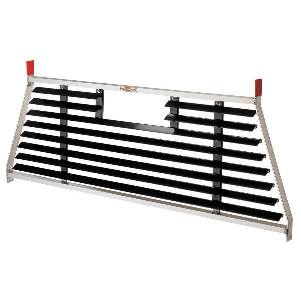 Louvered Cab Protector Black/white Steel 71 In
