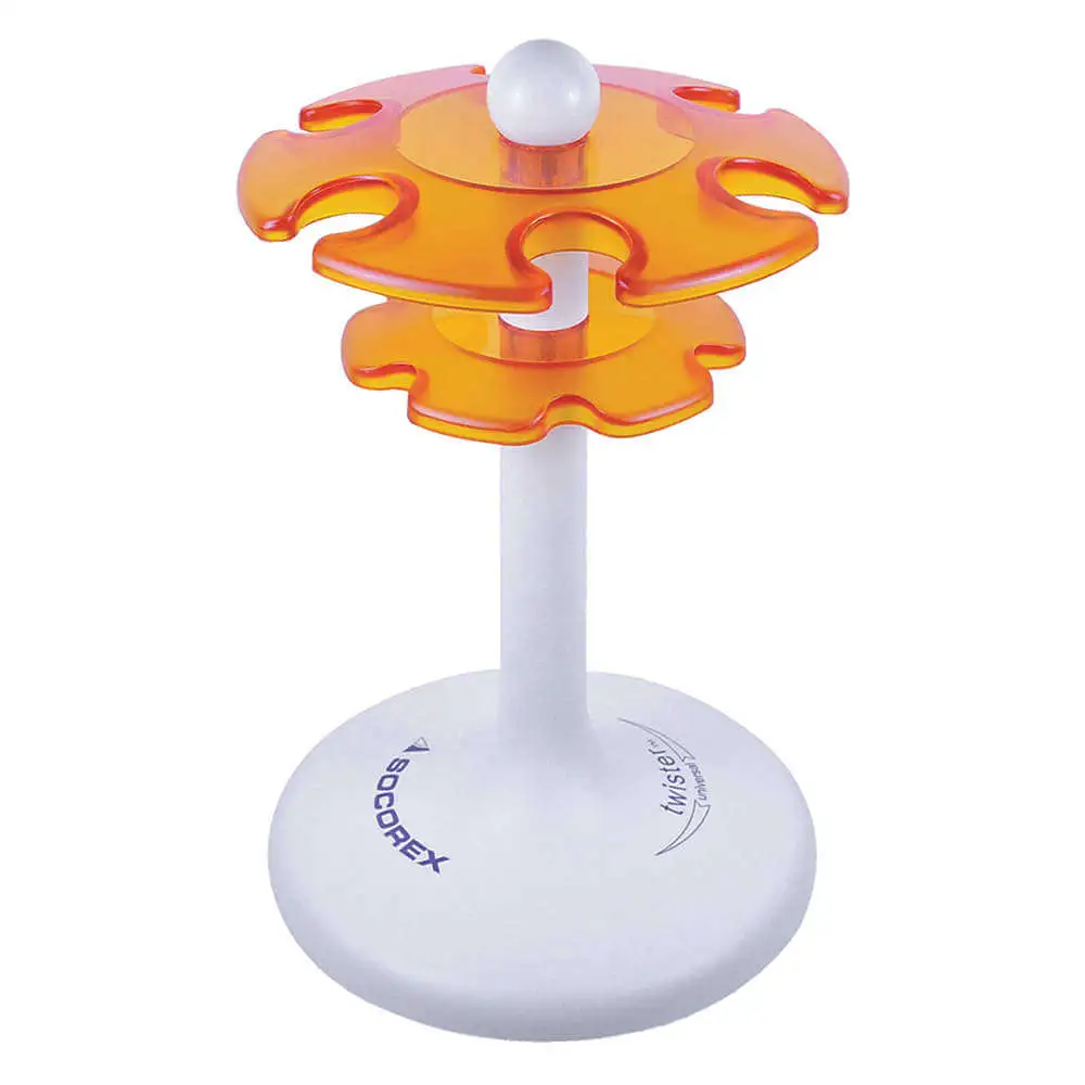 Pipette Stand Hold 6 Pipettes Orange