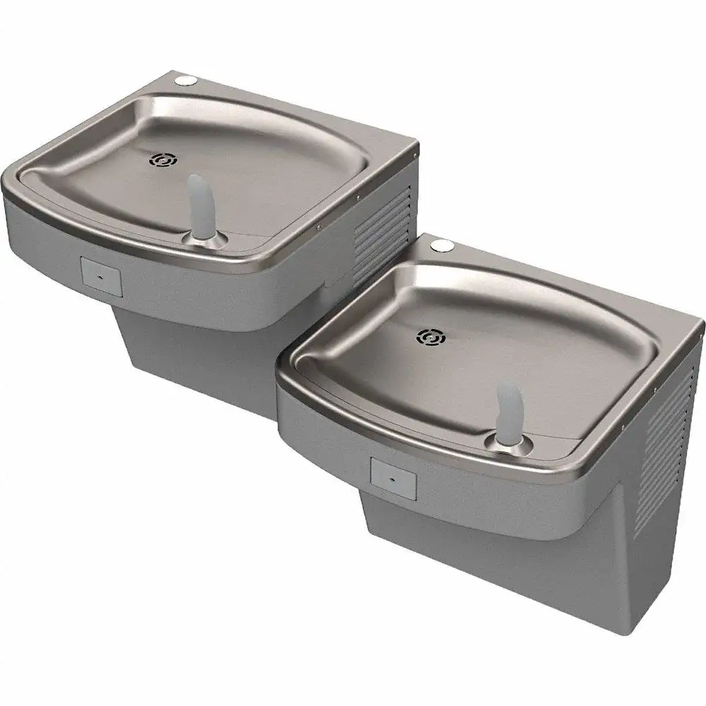 Two-Level Drinking Fountain, 18 1/2 Inch Depth