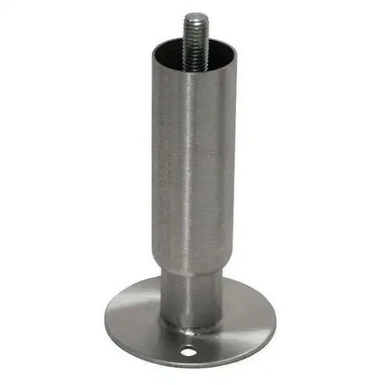 Leg, Flanged Foot, Threaded Stem