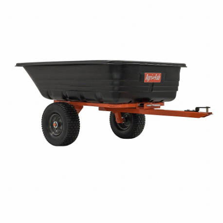 Poly Dump Cart 12 Cu. ft Capacity, 700 Lb Load Capacity - Hoppers And Cube Trucks