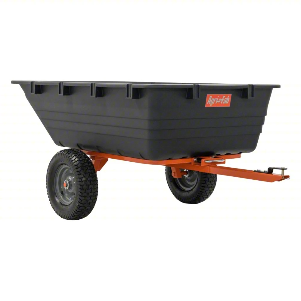 Utility Poly Cart, 18 Inch Size, 1123 Lb Load Capacity, Hoppers And Cube Trucks, Black