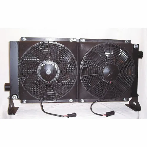 Oil Cooler 12 Vdc 8-80 Gpm 0.48 Hp