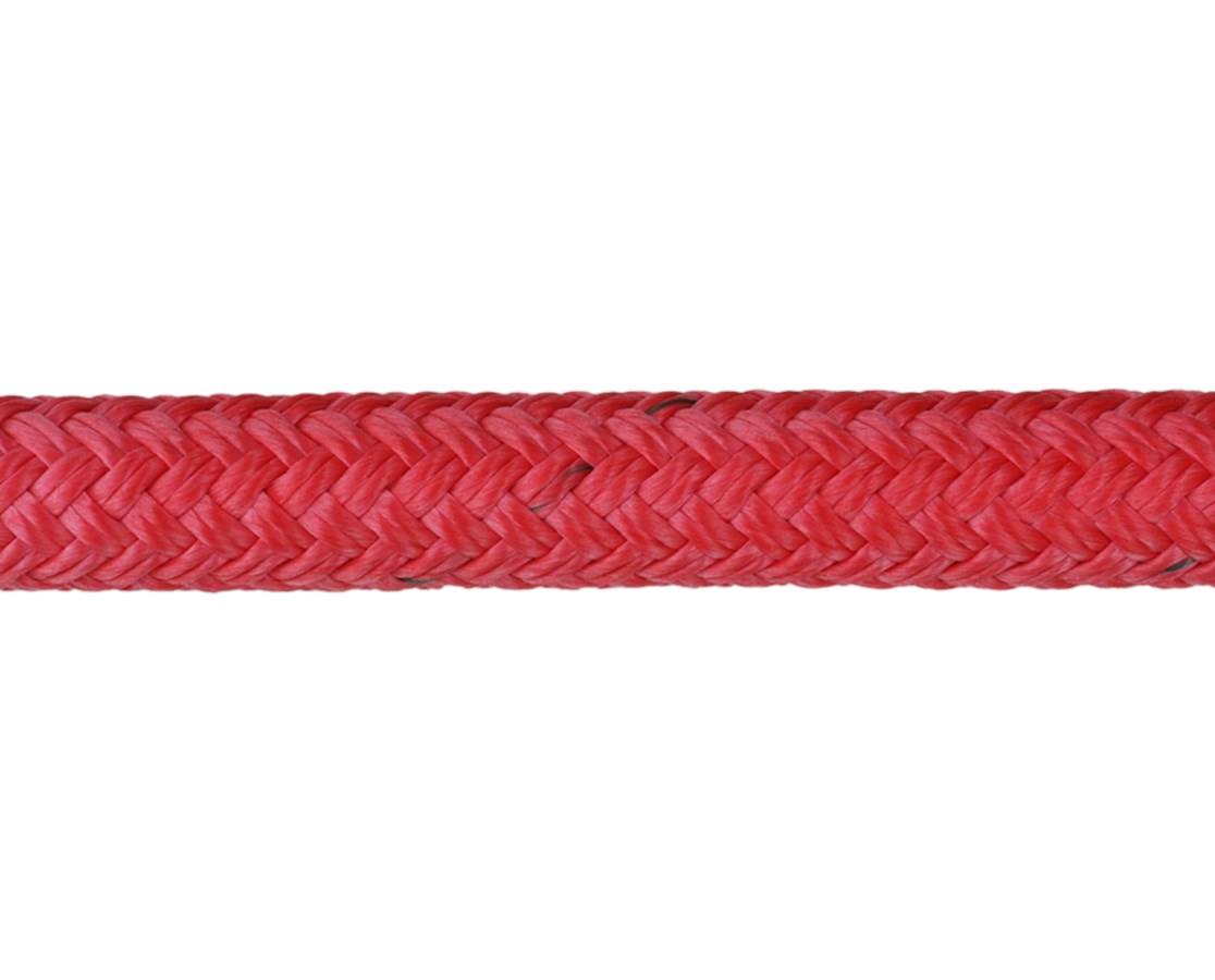 Double Braid Nylon Rope, 1 Inch Dia., 600 Ft. Length, White