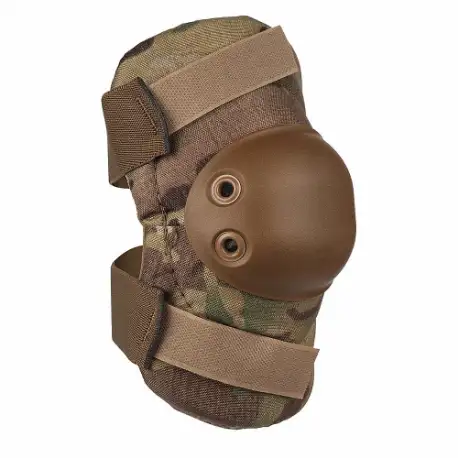 Elbow Pads, Tactical, 2 Straps, Tpe, Universal Elbow And Knee Pad Size, Clip, Foam, 1 Pr