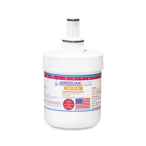 AMERICAN FILTER CO RFG297AABP/XAZ-AFC-RF-S1-1-12346 AFC AFC-RF-S1, Compatible to Samsung RFG297AABP/XAZ Refrigerator Filters 1PK | CY7YWV