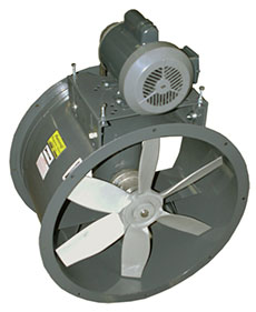 Duct Fan, Explosion Proof, Size 24 Inch, 3 Phase, 1/2 HP