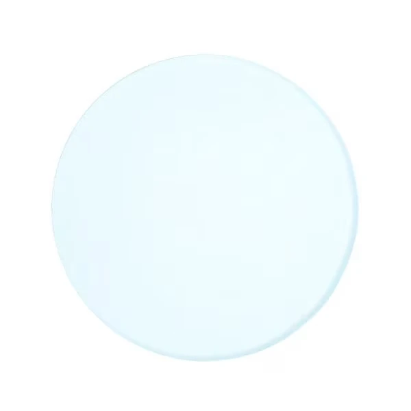 3-3/4 Inch 95mm Frosted Round Glass Plate for Stereo Microscopes
