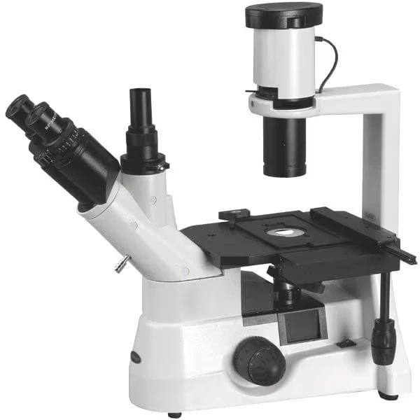 40X-1000X Trinocular Inverted Biological Microscope With Phase-contrast