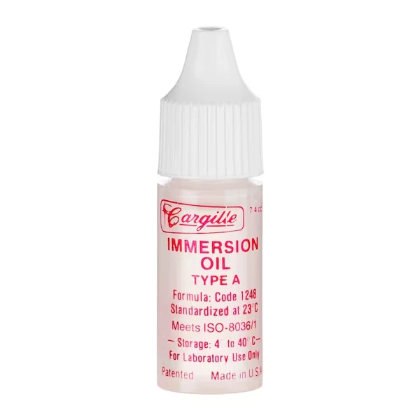 Cargille Type A Low-viscosity Immersion Oil 1/4 Oz for Light Microscopy