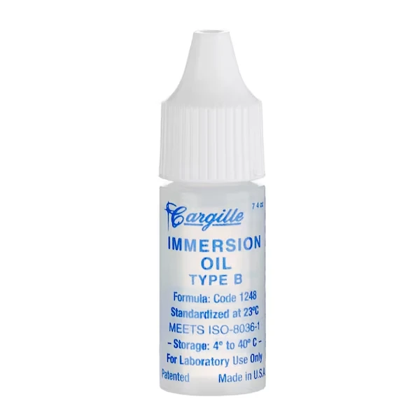 Cargille Type B High-viscosity Immersion Oil 1/4 Oz for Light Microscopy