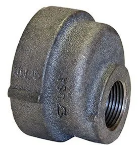 368 Series Eccentric Reducer, Black, Cast Iron, 6 Inch Nominal Pipe Size (a), 3 Inch Nominal Pipe Size (b)