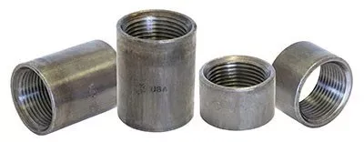 336 Series Steel Pipe Coupling, Galvanized, Straight Tapped, 1/2 Inch Nominal Size