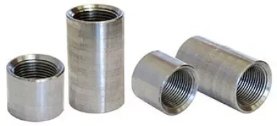 337 Series Steel Pipe Half Coupling, XH, Black, Taper Tapped, 5 Inch Nominal Size