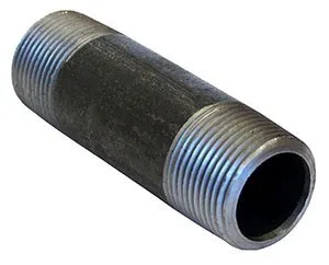 338 Series Welded Pipe Nipple, Schedule 80, 2 Inch Pipe Size, 6 1/2 Inch Length
