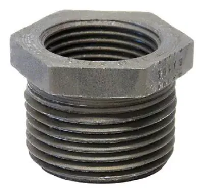 2139 Series Hexagonal Bushing, Forged Steel, Size (a) 2 1/2", Size (b) 1/4"