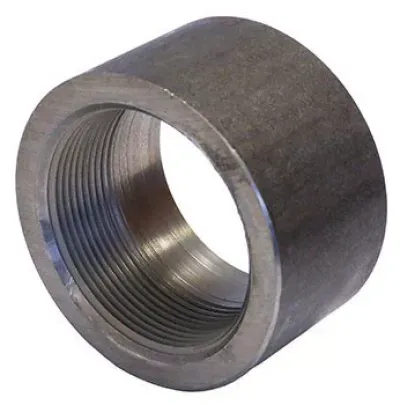 2119 Series Half Coupling, Forged Steel, Galvanized, Threaded, Size 1 1/2"