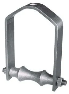 181D Series Adjustable Steel Yoke Pipe Roll, 4 Inch Size, Hot Dipped Galvanized