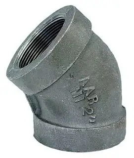 Elbow, 45 Deg., Carbon Steel