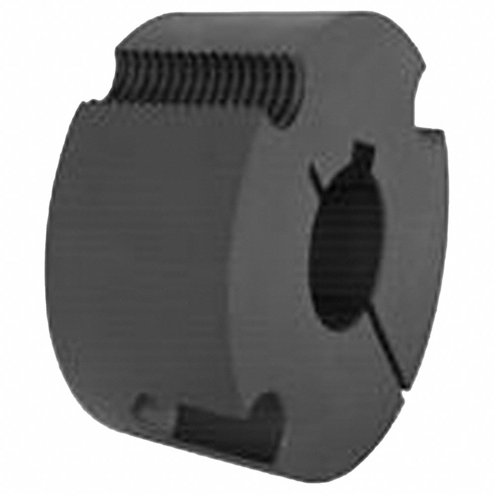 Taper Lock Bushing, 1610, 20 mm Bore Dia, 1 Inch Overall Lg, 2.25 Inch Overall Dia, 8 Deg