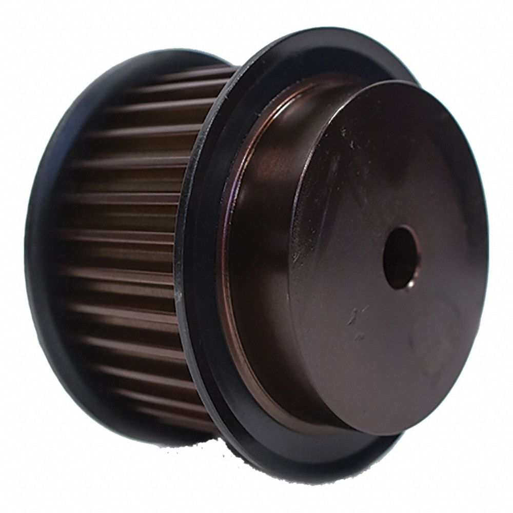 PCGT Timing Belt Pulley, for Poly Chain GT Carbon Belt, 37 mm Belt Wd, 28 Teeth